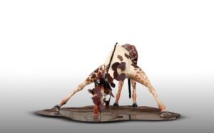 Sandro Gorra. L'arte dell'attimo", #Le giraffe di Sandro Gorra invadono Spoleto